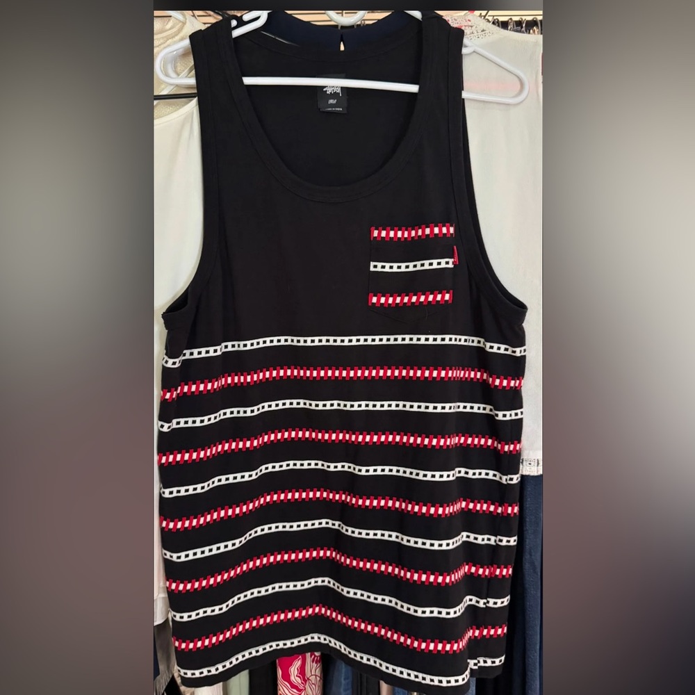 Stussy tank men's L new condition